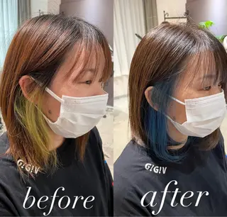 ミディアム カラー 過去一の柔髪ヘア 🌿einshairのヘアスタイル