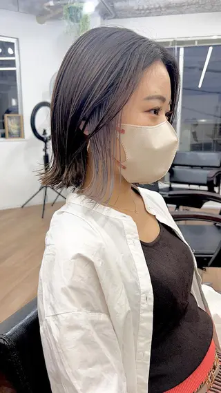 ミディアム カラー パーマ ヘアアレンジ メンズ キッズ ネイル マツエク・マツパ アイブロウ ブリーチ　ハイトーン 特化🌈フジタハルキのヘアスタイル