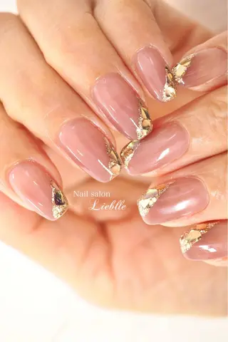 ショート カラー ネイル Nail salon Lieblleのネイルデザイン