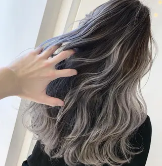 ロング カラー ヘアアレンジ 阿部 圭悟のヘアスタイル