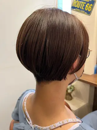 ショート カラー liL  hair サトウリョウタのヘアスタイル
