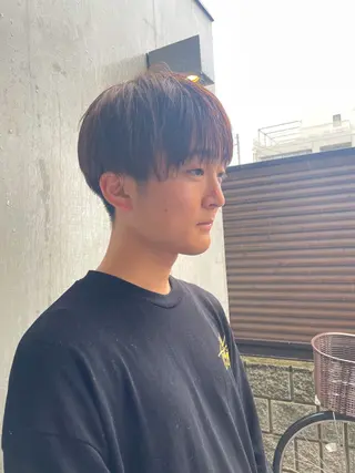 カラー メンズ くびれミディアム/似 合わせ/鎌倉/edAのヘアスタイル