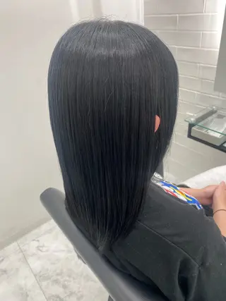 セミロング 髪質改善サロン🫧 セキチサトのヘアスタイル