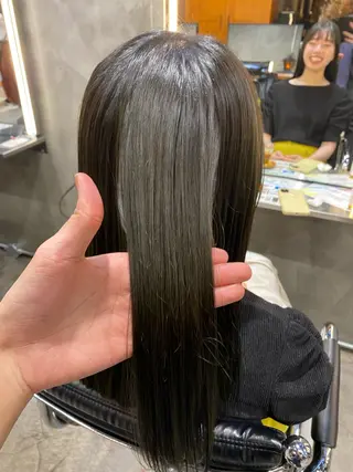 カラー 透明感カラー🌿 グレージュ🐺陽介のヘアスタイル