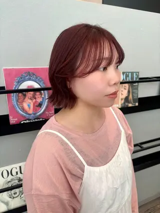 ショート カラー 透明感カラー/ レイヤーkotonoのヘアスタイル