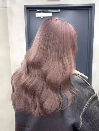 ロング カラー ブリーチ　ハイトーン 特化🌈フジタハルキのヘアスタイル