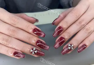 ネイル 神田 ココナッツのネイルデザイン