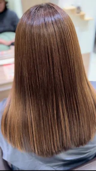 ロング カラー パーマ Ash 戸田公園店のヘアスタイル