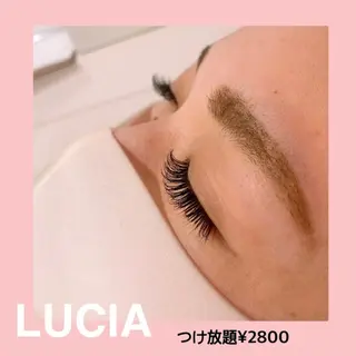 マツエク・マツパ Lucia 久留米店のマツエク・マツパデザイン