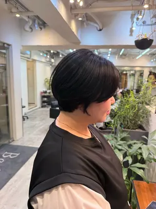 ショート 川口開世 short cutのヘアスタイル