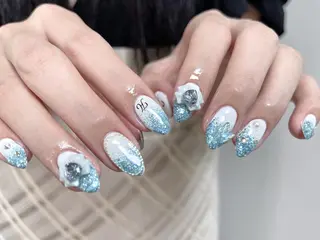 ネイル na🎀🎀na ちゅるちゅるのネイルデザイン