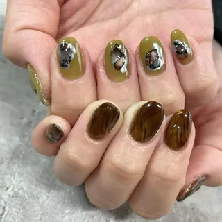 ネイル 東 千夏のネイルデザイン