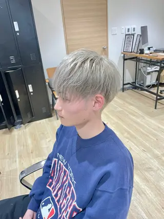 カラー メンズ eir心斎橋店所属・エビスザキレン／メン ズ／心斎橋🌳のヘアスタイル