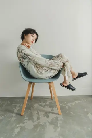 ショート カラー ツジガキ ユウスケのヘアスタイル