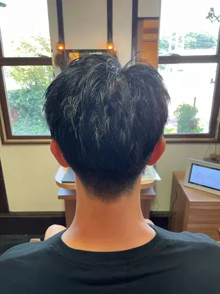 メンズ 黒川 名津美のヘアスタイル