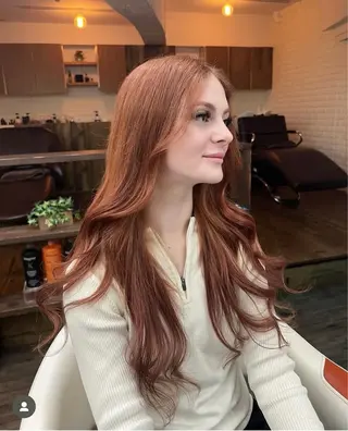 ロング カラー CLAN   hair&studio所属・大城 櫂のヘアスタイル