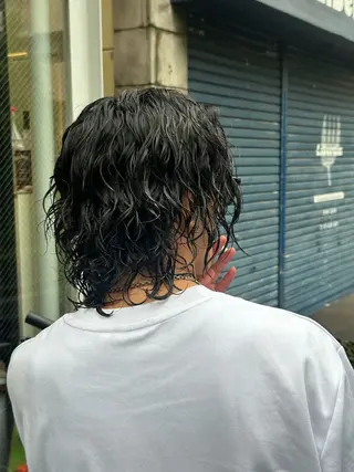 ショート パーマ メンズ ツイスパ/メンズ パーマ/歩夢のヘアスタイル
