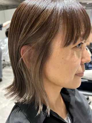 ショート カラー トキタ アオイのヘアスタイル