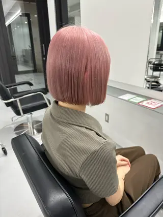 ミディアム カラー ダブルカラー/レイヤ ー新潟駅/谷口大海のヘアスタイル