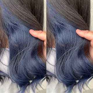 カラー ヘアメ🎀推しカラー 🥣横浜/しほ🧸のヘアスタイル