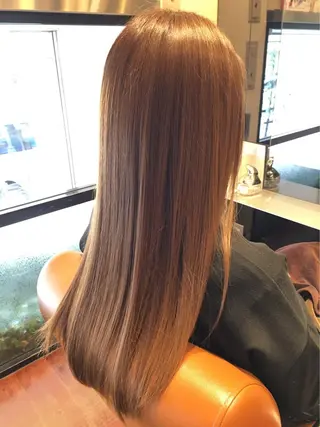 ロング 松田 類生のヘアスタイル