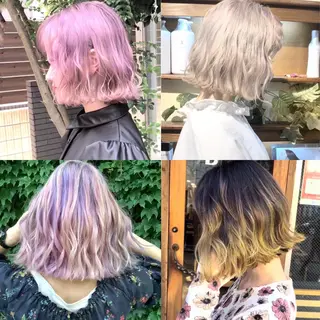 カラー GDS SALONのヘアスタイル