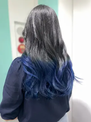 ロング 原 千景のヘアスタイル