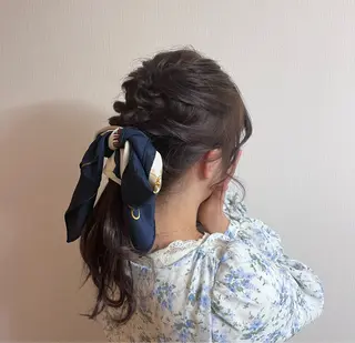 ロング ヘアアレンジ さら艶レイヤーカット 🩶Suzuneのヘアスタイル