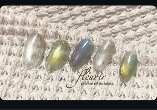 ネイル フルリール 【プライベートサロンのネイルデザイン
