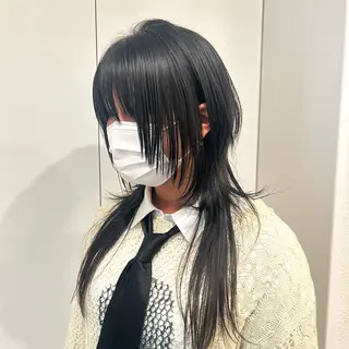 セミロング ウルフ/レイヤー /suzuhaのヘアスタイル