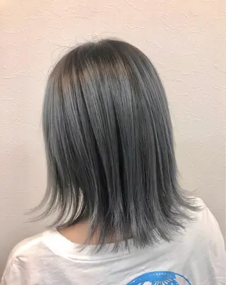 カラー ダブルスキルエクステ /羽エクステ白石宇由のヘアスタイル
