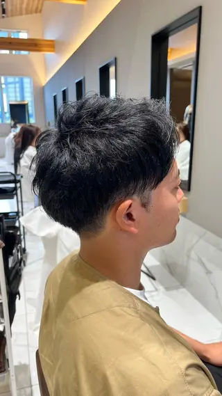 メンズ ルクール喜多町店 コムロのヘアスタイル