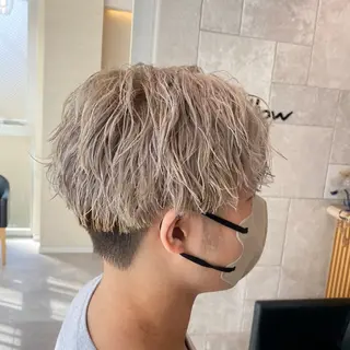 カラー メンズ オリーブカラー 💙KARIN🪼のヘアスタイル