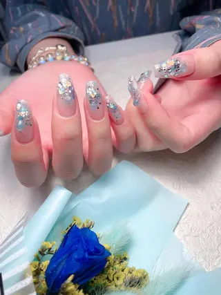 ネイル M🌷nail 長さだし専門店のネイルデザイン