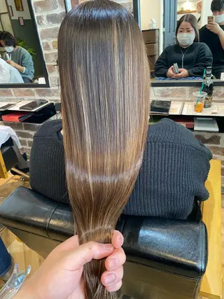 ロング 大内田 凌馬のヘアスタイル