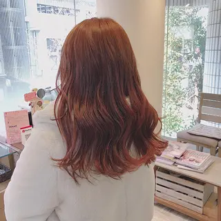ミディアム カラー 桜木町/西山竜一 /大人可愛い×美髪のヘアスタイル