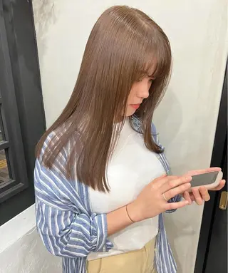 ロング 透明感カラー/ 池袋/nana 💎のヘアスタイル