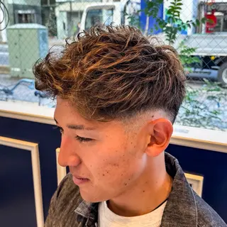 ショート メンズ 吉田 新平のヘアスタイル
