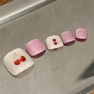 ネイル MIKA／耳ツボ ／マグネットネイルのネイルデザイン