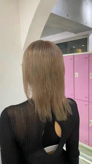 カラー 透明感艶カラー 💛MAHO💛のヘアスタイル