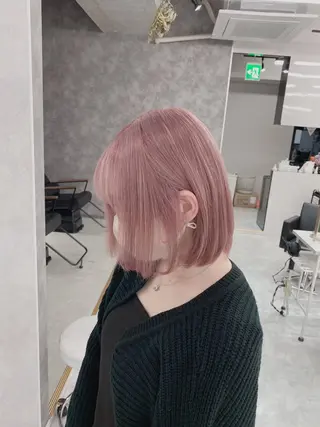 ミディアム カラー ヘアアレンジ メンズ ブリーチ博士 MASATOのヘアスタイル