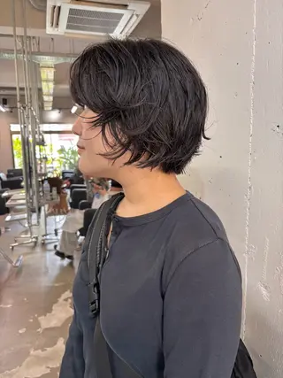 ショート パーマ ボブとパーマの達人 /美容室難民の方是非のヘアスタイル