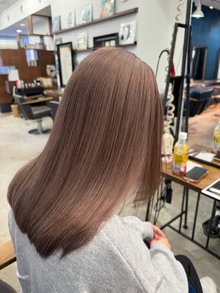 セミロング 笠原 健人のヘアスタイル