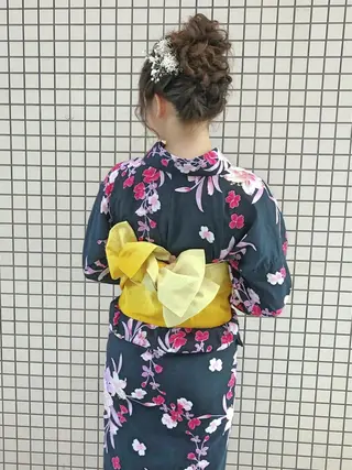 セミロング ヘアアレンジ あんざき みわのその他イメージ