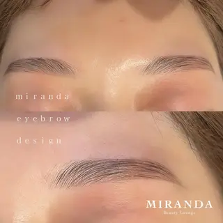 アイブロウ MIRANDA beautyのマツエク・マツパデザイン