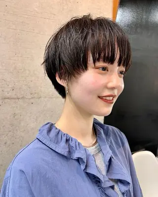 ショート 似合わせパーマ 🪷なりたりみのヘアスタイル