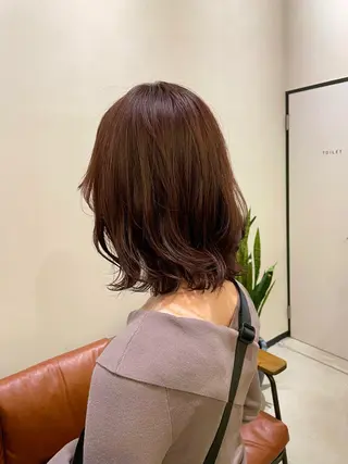 ミディアム キノシタ ナオユキのヘアスタイル