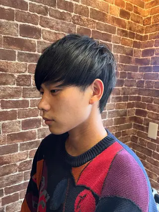 ショート カラー パーマ ヘアアレンジ メンズ キッズ ネイル マツエク・マツパ アイブロウ 久木原 ゆりのヘアスタイル