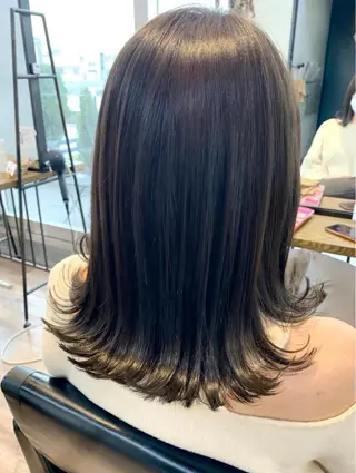 カラー 優李 ゆうり‪のヘアスタイル