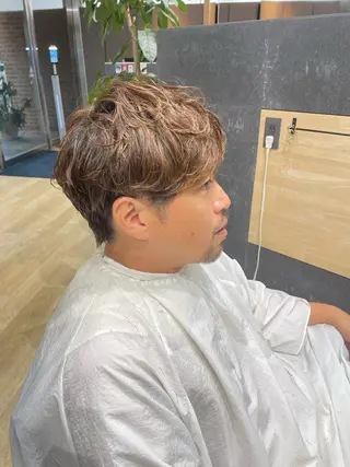 カラー パーマ メンズ 山元 翔平(shohei)のヘアスタイル